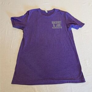 Racquet & Jog‎ Womens Size Medium Purple T-Shirt